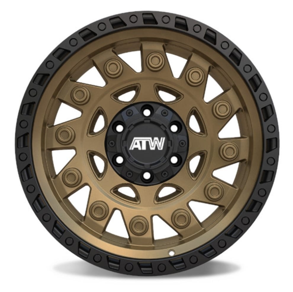 ATW CONGO 20X10 6X135 6X139.7 SATIN SAND BRONZE  BLACK LIP