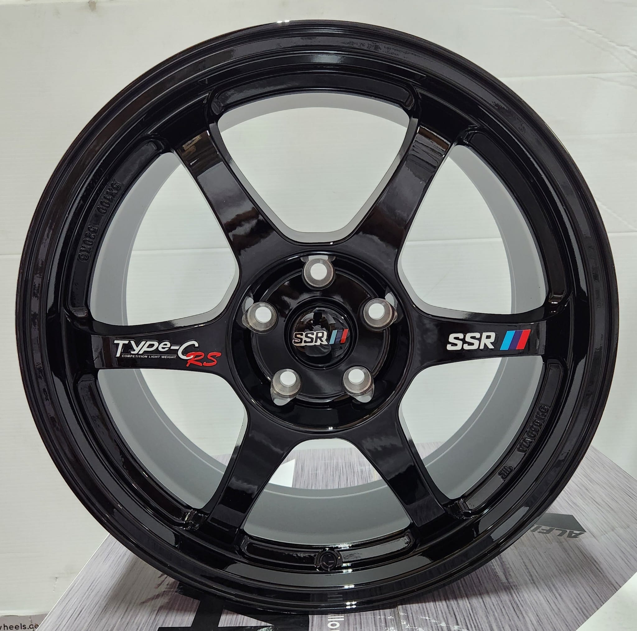 ZS-201 TYPE-C STYLE 18x8.5 5x112 / 5x114.3 GLOSS BLACK