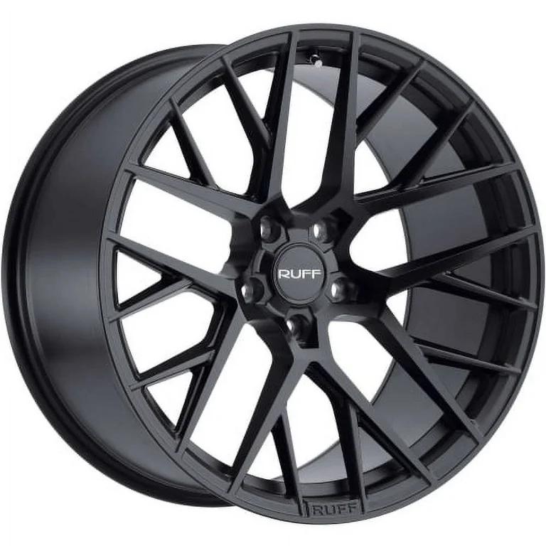 R4 22X9 5X120  GLOSS BLACK