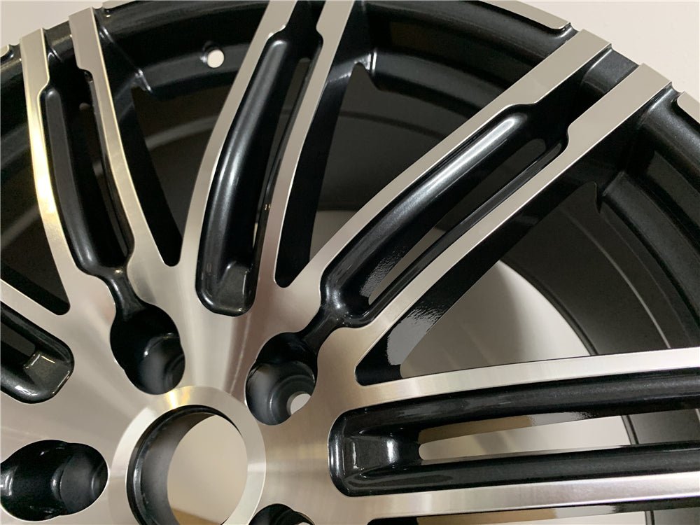 W858 862 Gunmetal Machined Face 20x9.5 ET55 5x130 CB71.56