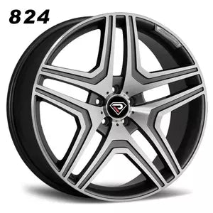 WHEELS R,31  22X10 5X130 GUN METAL