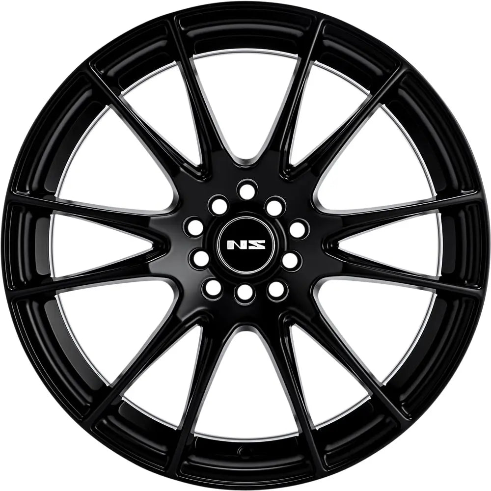 GWG NS1505 17X7.0 4X100 - 4X4.5 MATTE BLACK