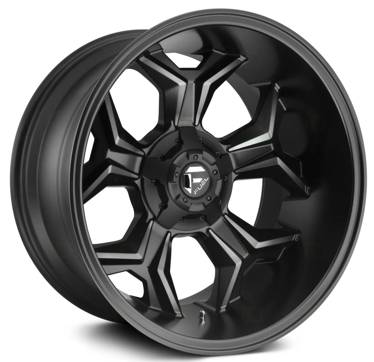 FUEL D605 20X10 5X114.3 5X127 MATTE BLACK
