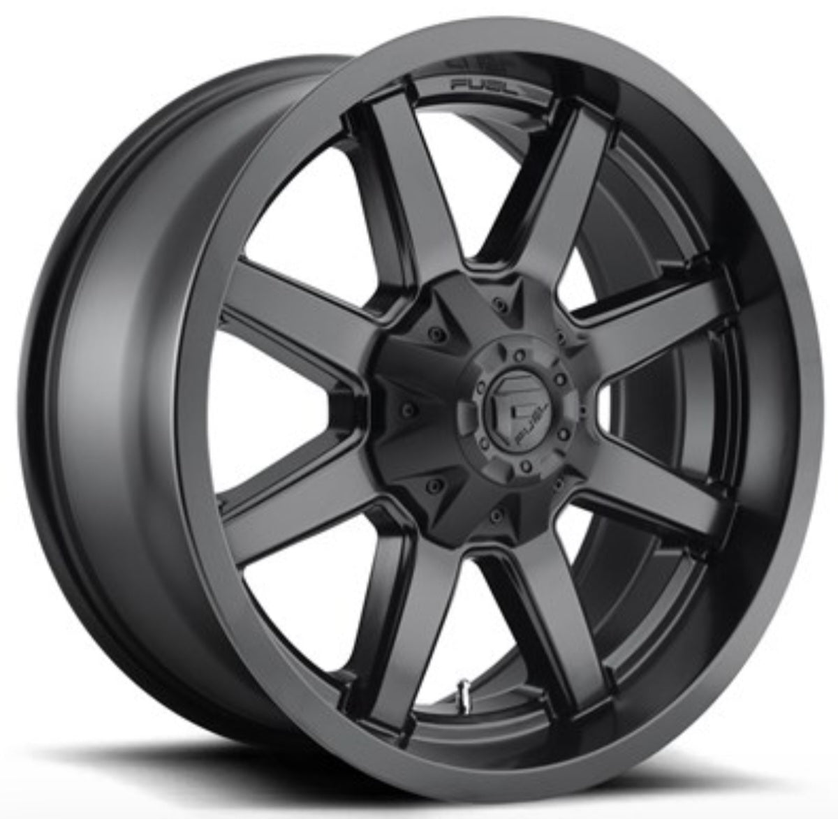 D43 20X10 8X165.1 MATTE BLACK