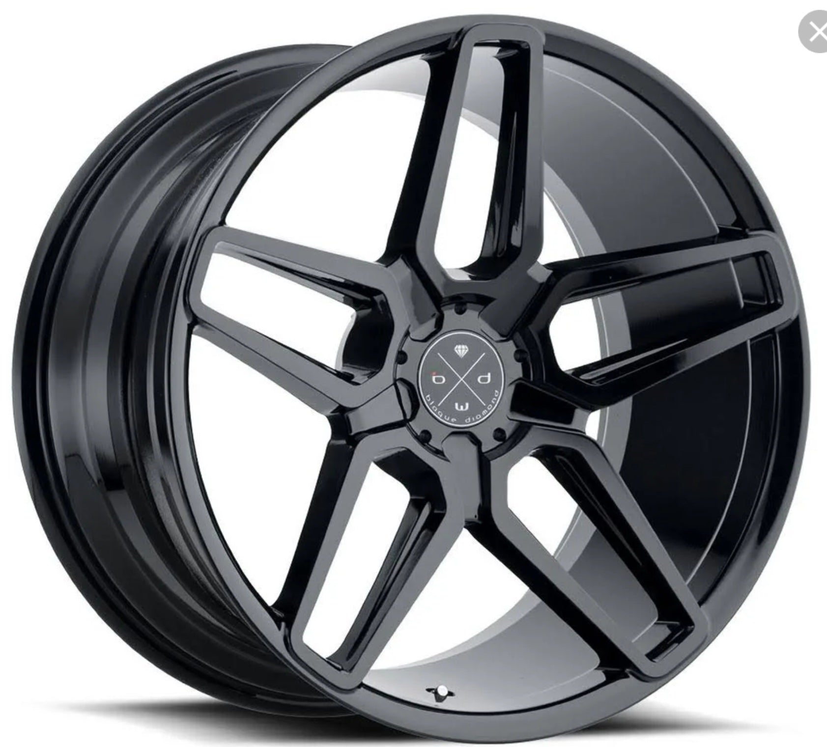 BD-17 20X9 5X114.3 GLOSS BLACK