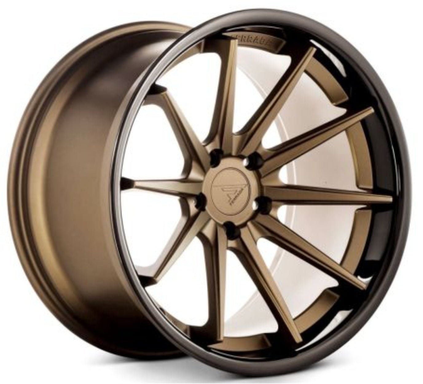 FERRADA FR4 20x11.5 5x114.3 ET15 CB 73.1mm MATTE BRONZE GLOSS BLACK LIP