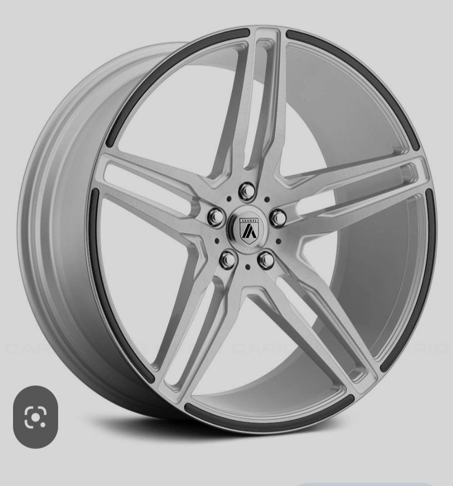 WHEEL PRO ABL12 20X9 5X114.3 BRUSHED SILVER