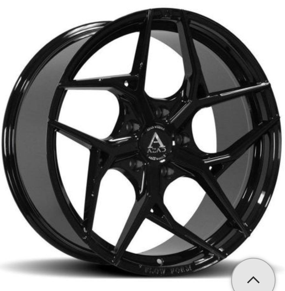 AZAD AZFF01 20X9 5X120 BLACK
