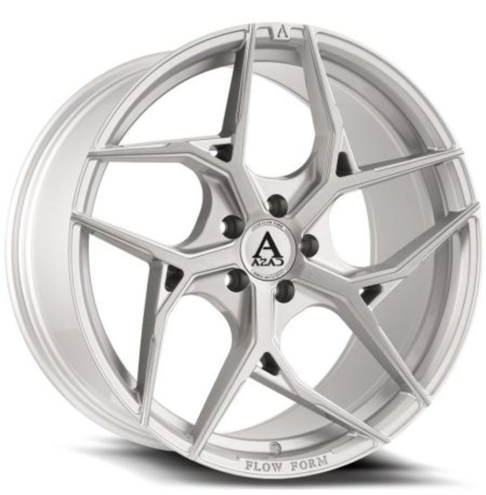 AZAD AZFF01 20X9 5X114.3 BRUSHED SILVER