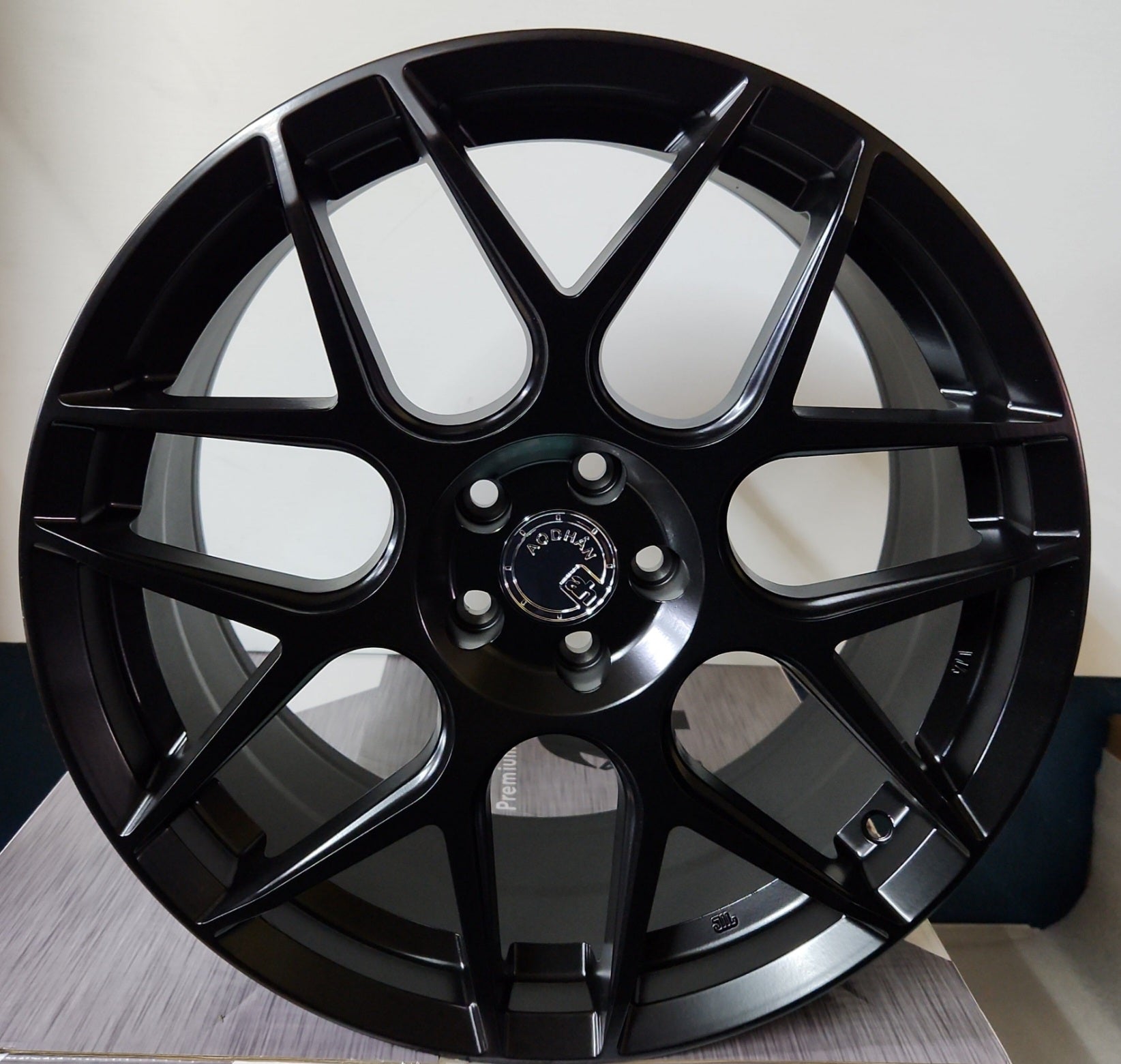 AODHAN-LS002 18X8.0 5X100  MATT BLACK