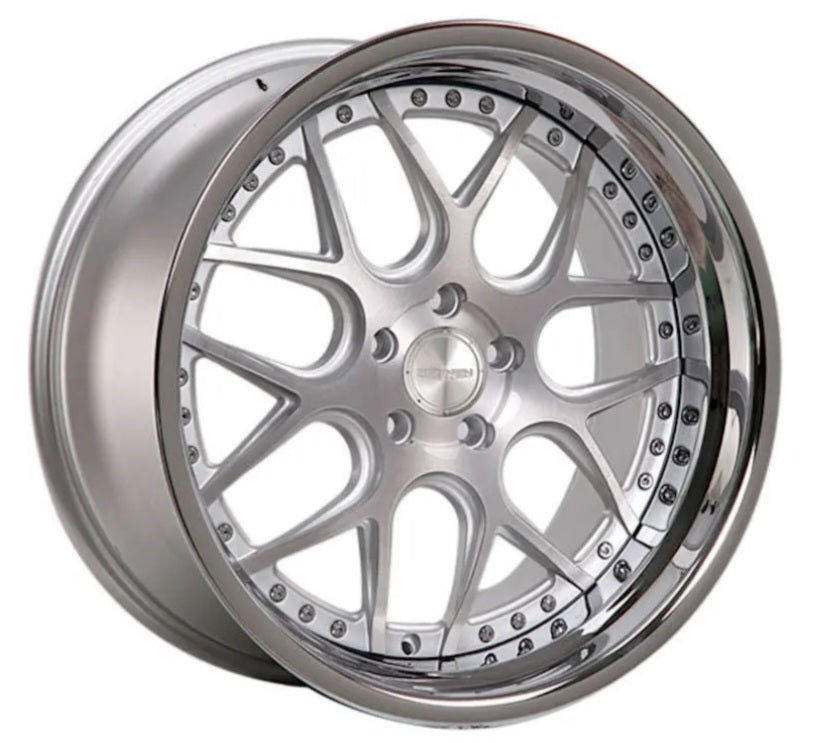 RENNEN CSL2 19X9.5 BLANK SILVER BRUSHED FACE W CHROME SSL LIP