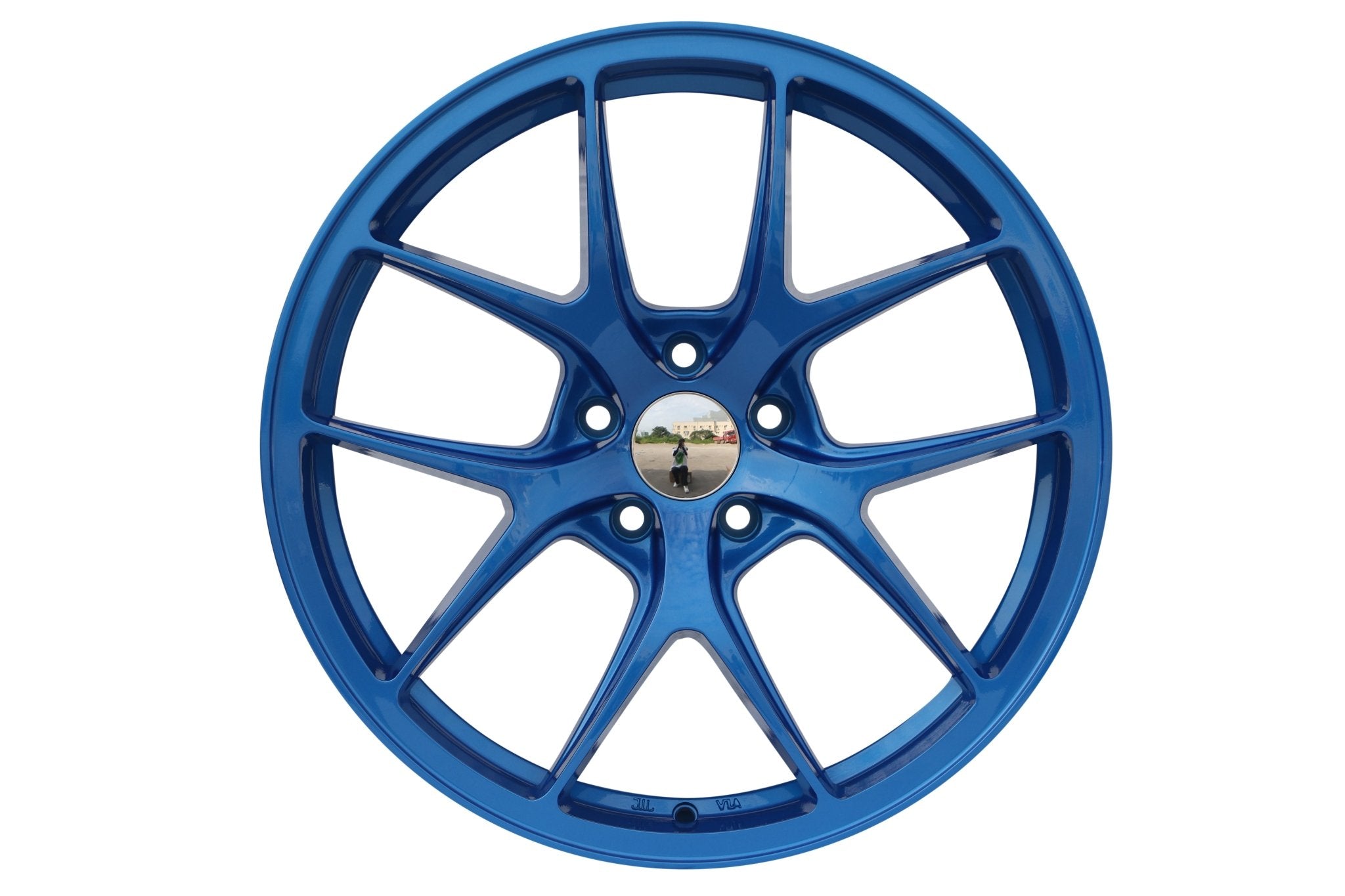 W005 1139 Blue 19x8.5 ET35 5x112/114.3 CB73.1