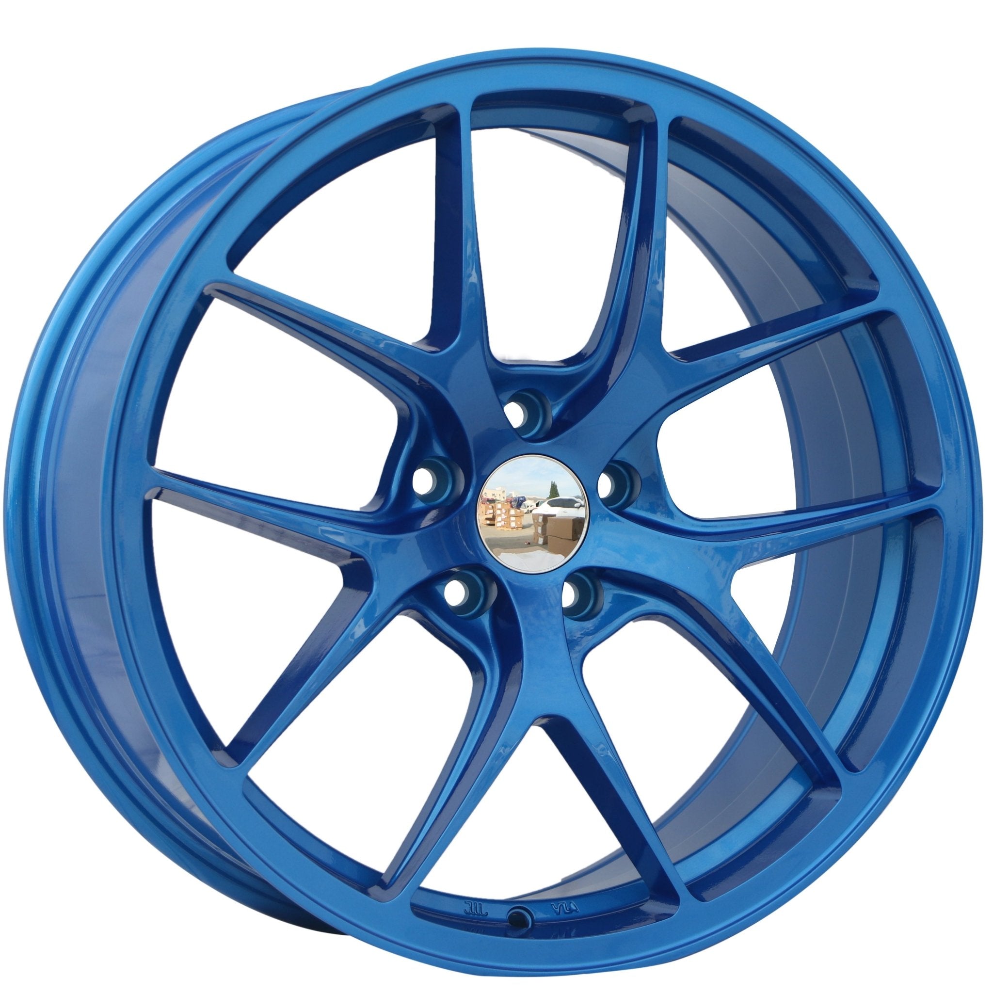 W005 1139 Blue 19x8.5 ET35 5x114.3 CB73.1
