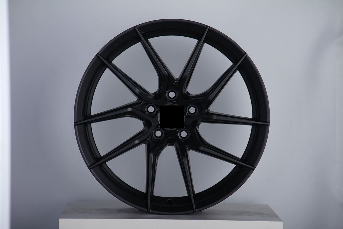 W007 VS1057 Satin Black 17x7.5 ET37 5x114.3 CB73.1