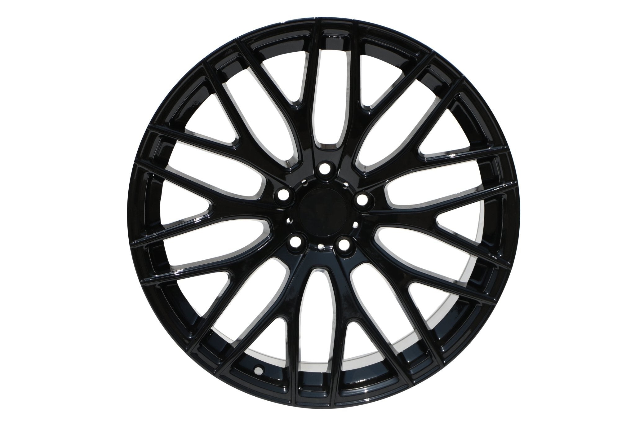 W008 D973 Gloss Black 19x8.5 ET35 5x112/114.3 CB73.1