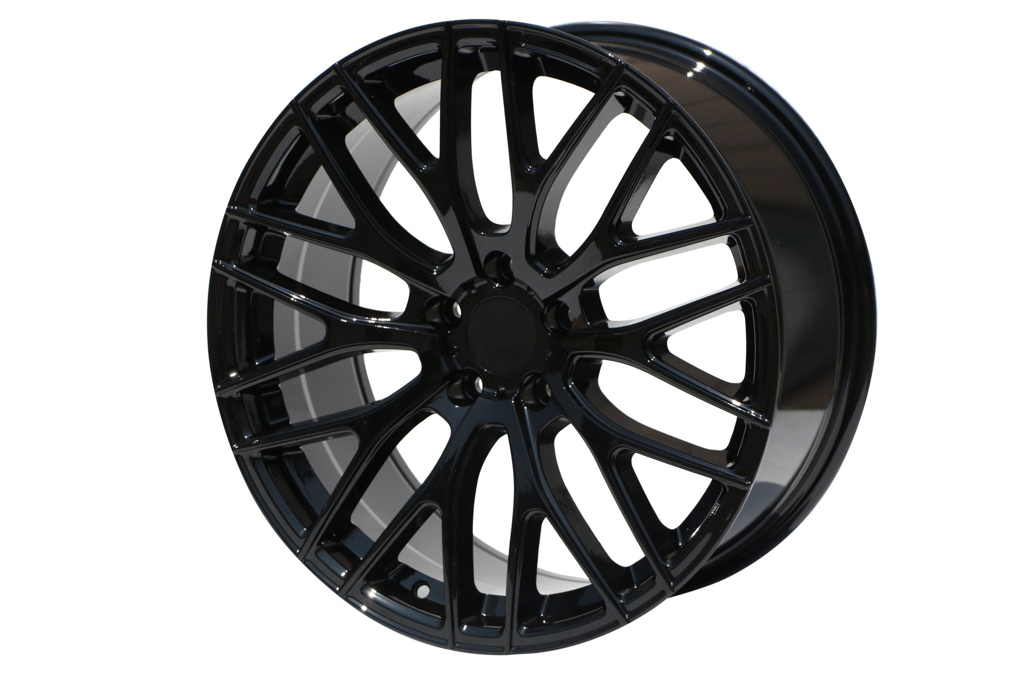 W008 D973 Gloss Black 17x7.5 ET35 5x112/114.3 CB73.1