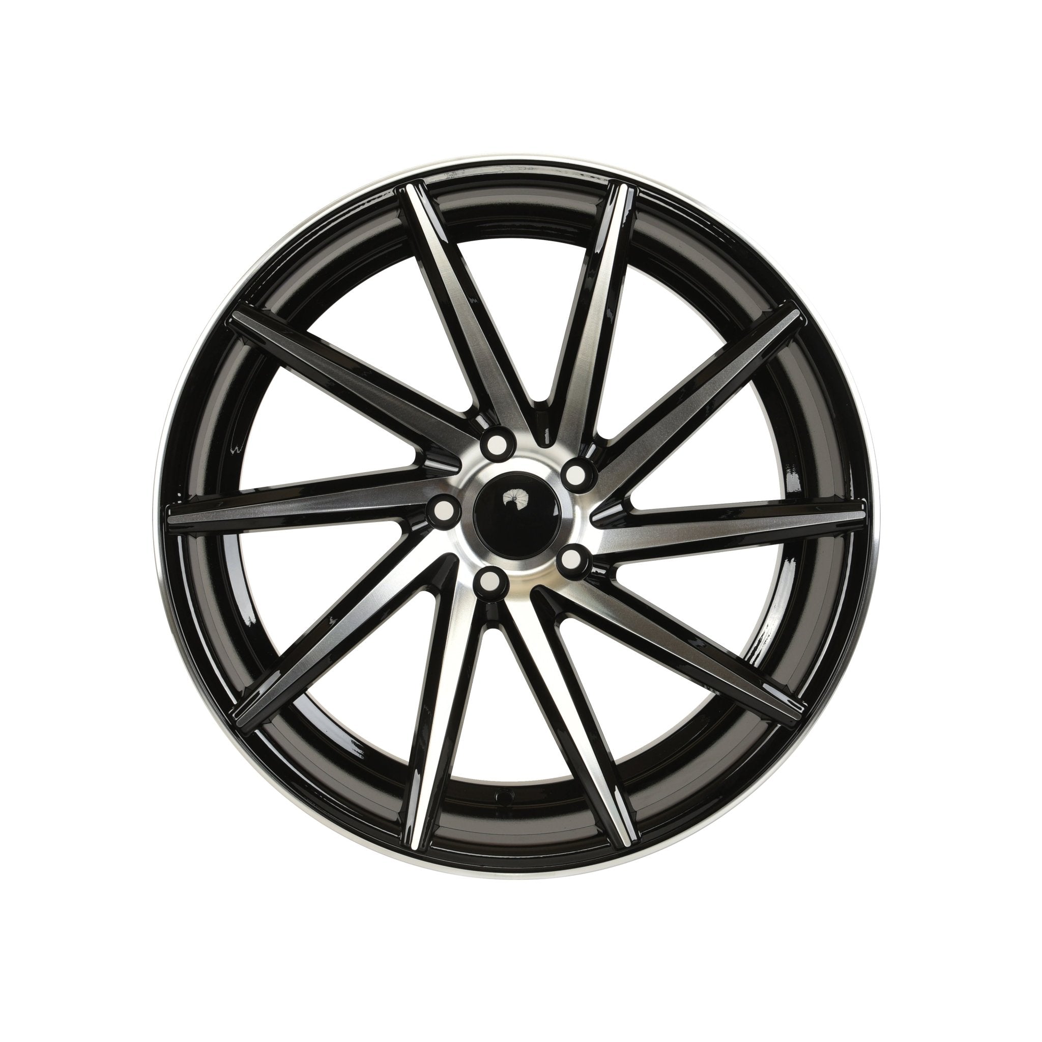 W013 Black Machined Face 19x8.5 ET35 5x114.3 CB73.1 1059    MB-1582