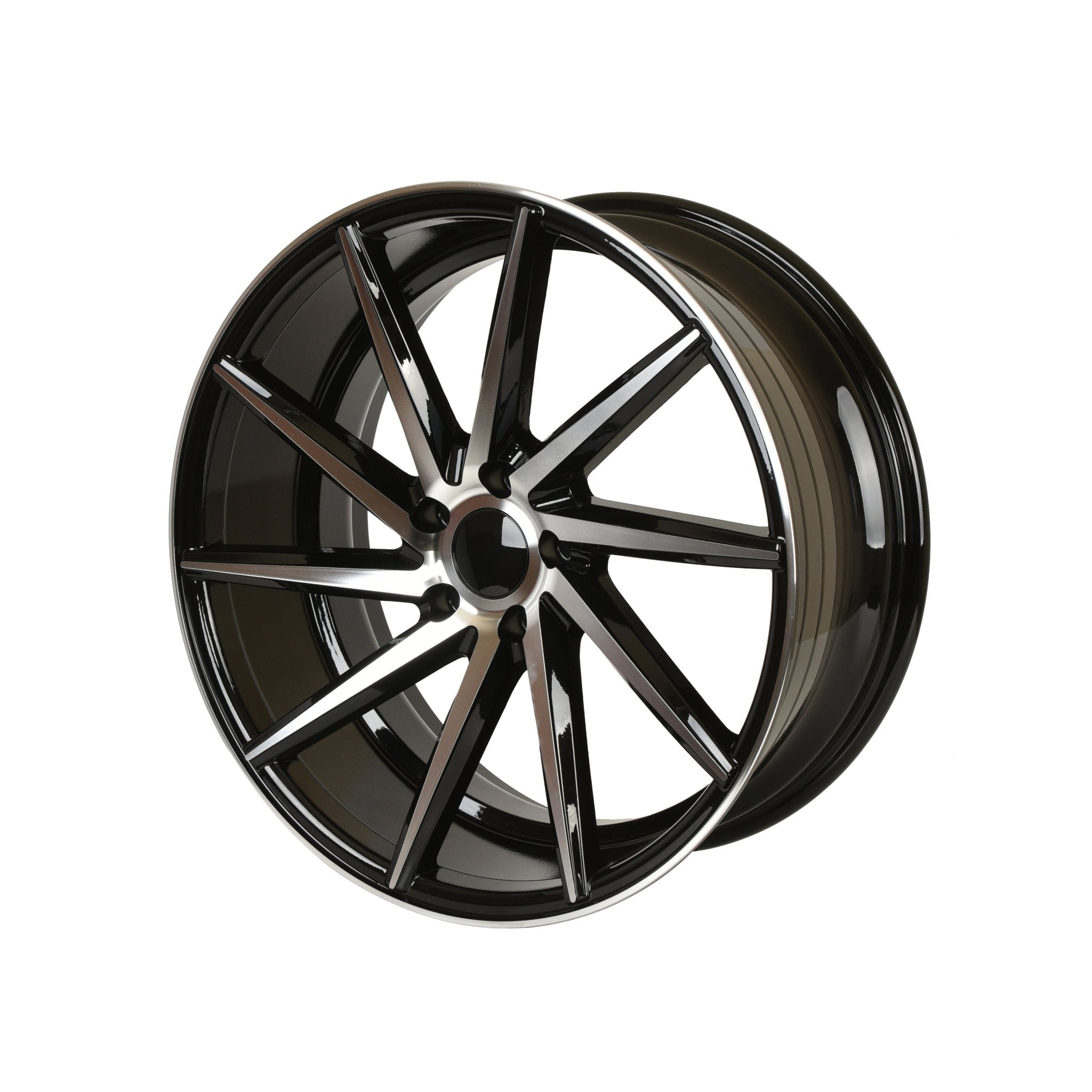 W013 Black Machined Face 20x10.0 ET35 5x114.3 CB73.1 1059    MB-1582