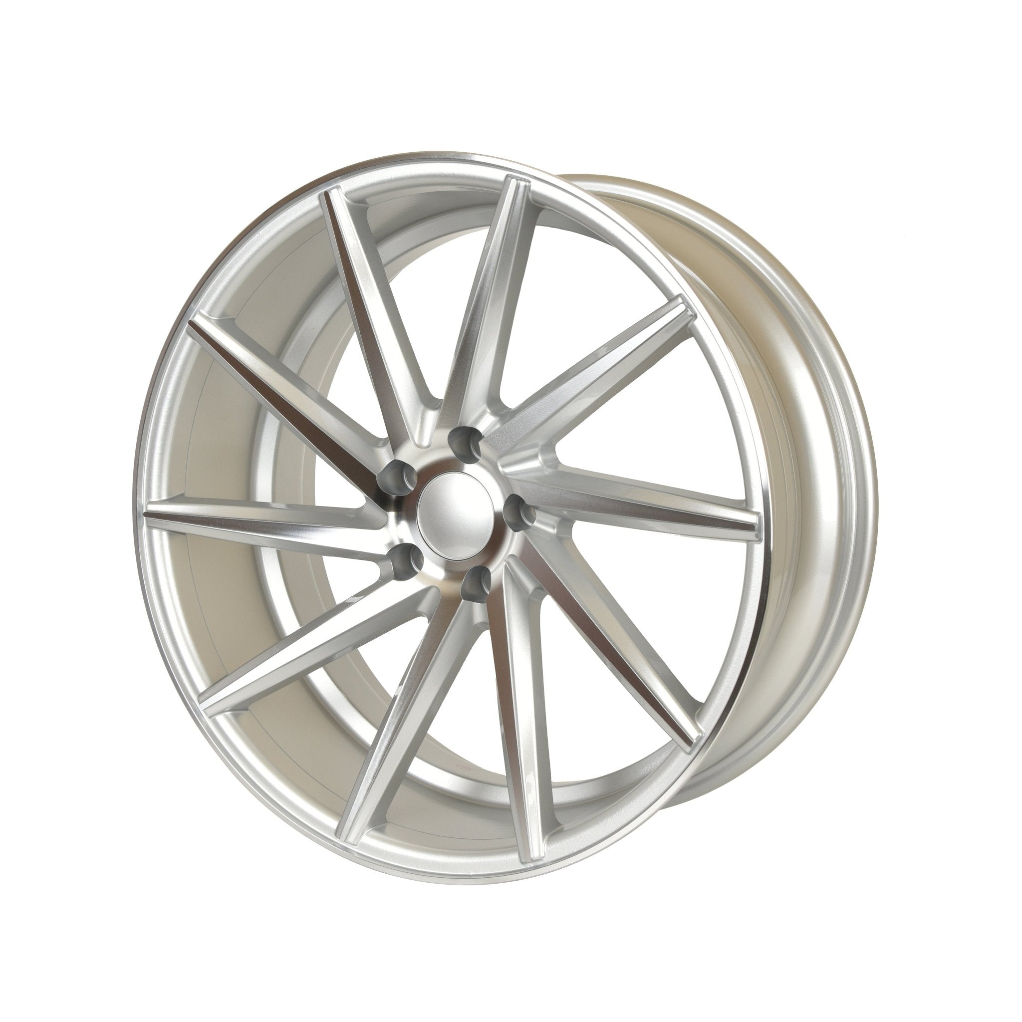 W013 Silver Machined Face 20x10.0 ET35 5x120 CB72.56  MB-1582