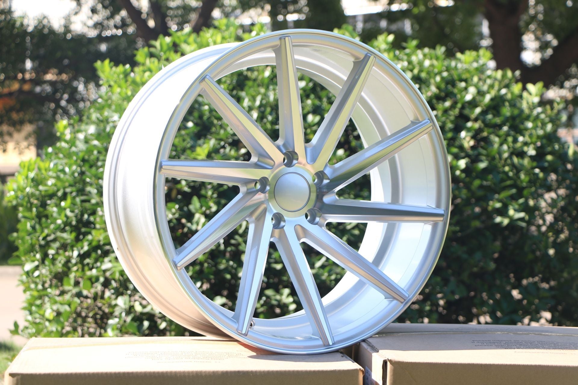 W013 Silver Machined Face 19x9.5 ET35 5x114.3 CB 73.1  WCC:C016IPW-S1