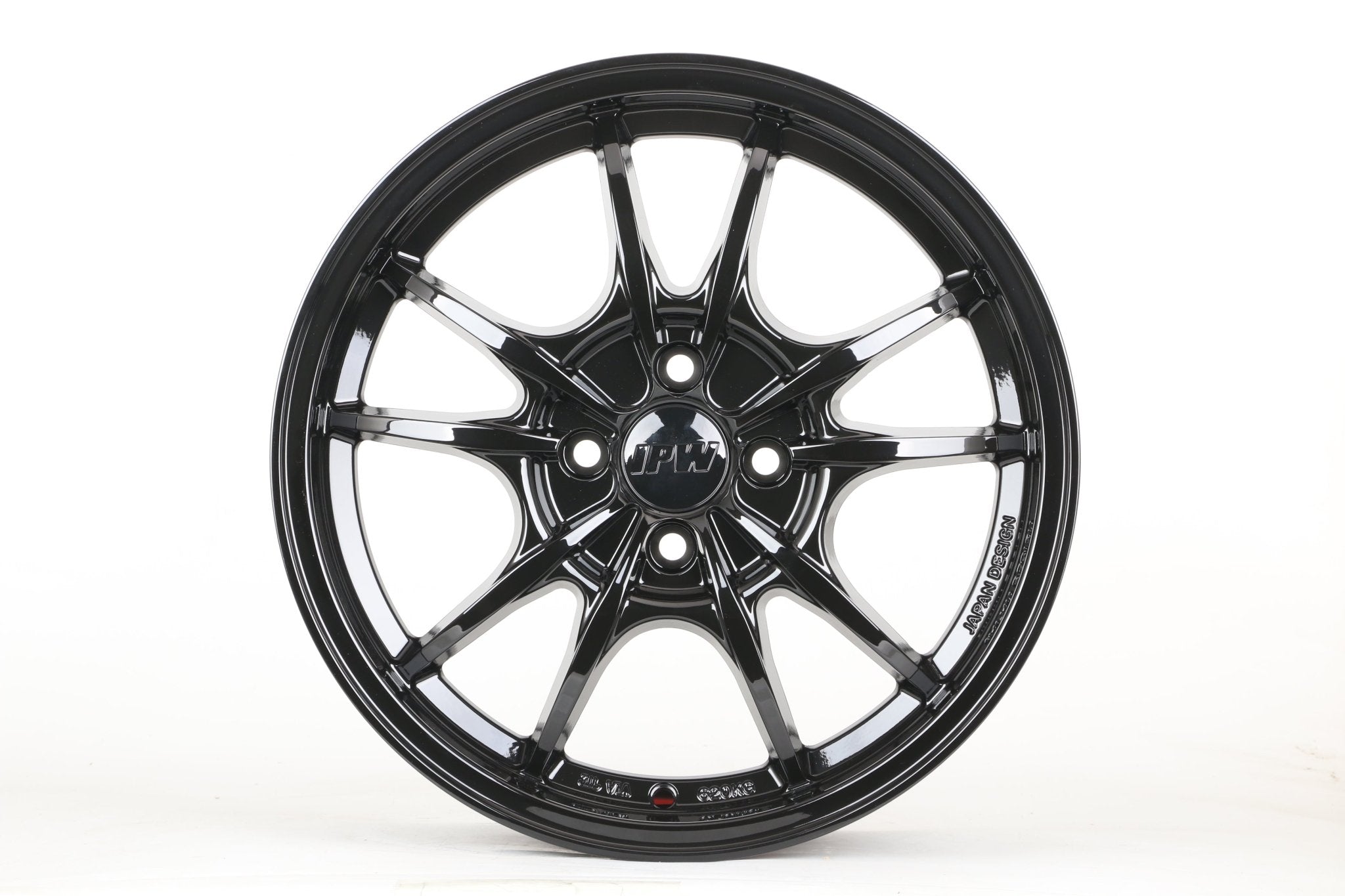 W016 Gloss Black 17x7.5 ET35 5x114.3 CB73.1