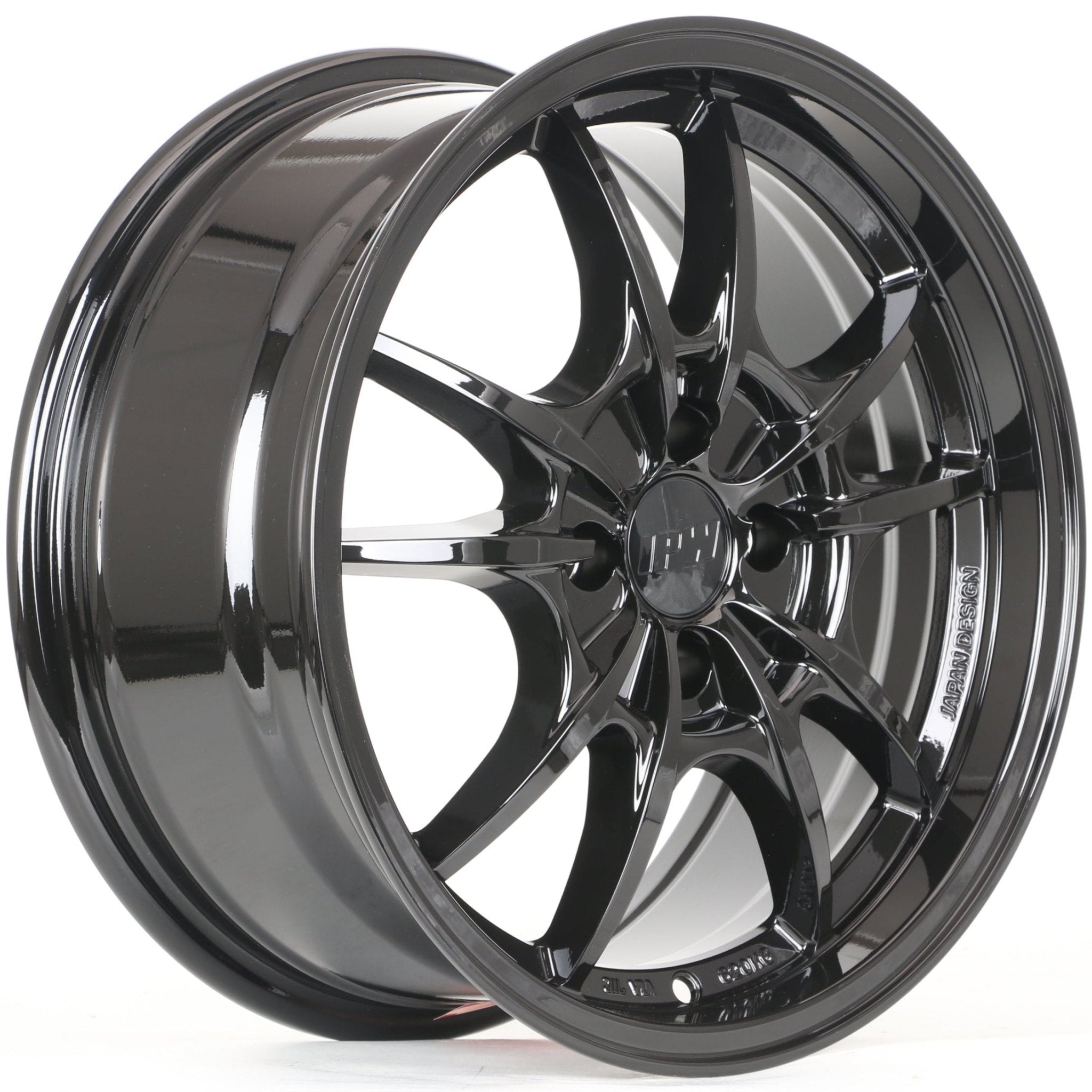 W016 Gloss Black 17x7.5 ET35 5x114.3 CB73.1