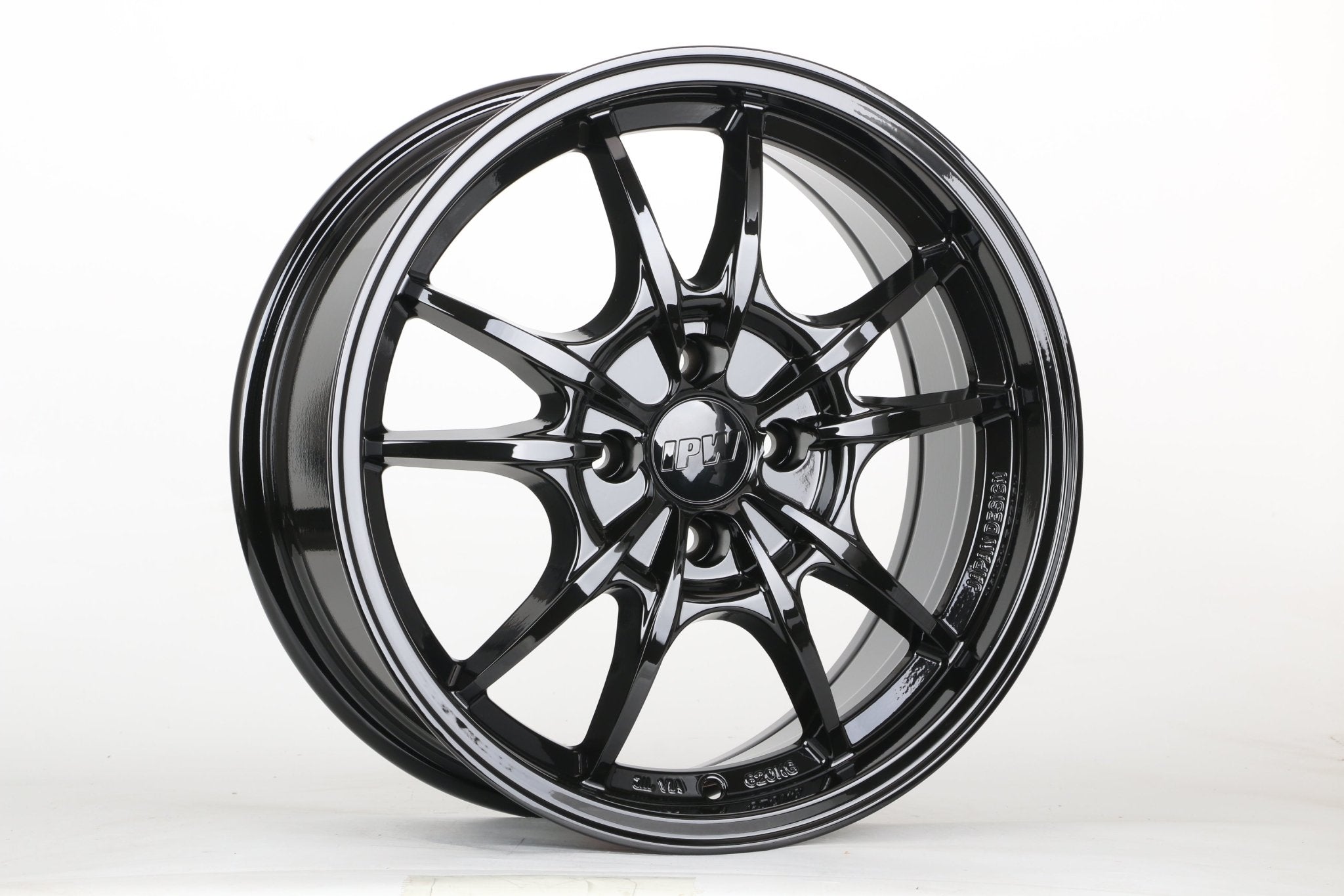 W016 Gloss Black 17x7.5 ET35 5x114.3 CB73.1