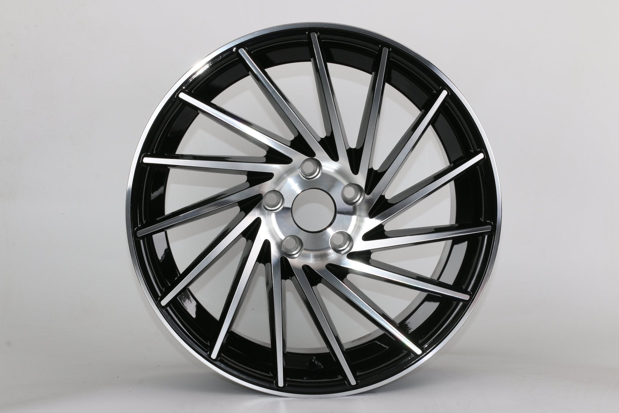 W020 Black Machined Face 18x8.0 ET35 5x114.3 CB73.1 IV-1179