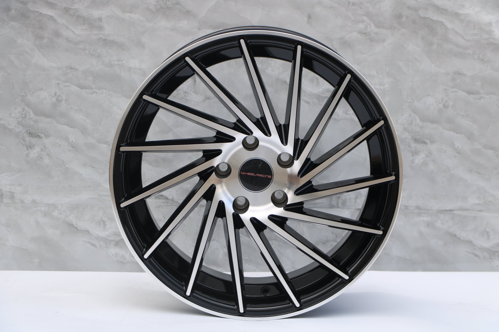 W020 Black Machined Face 18x8.0 ET35 5x114.3 CB73.1 IV-1179