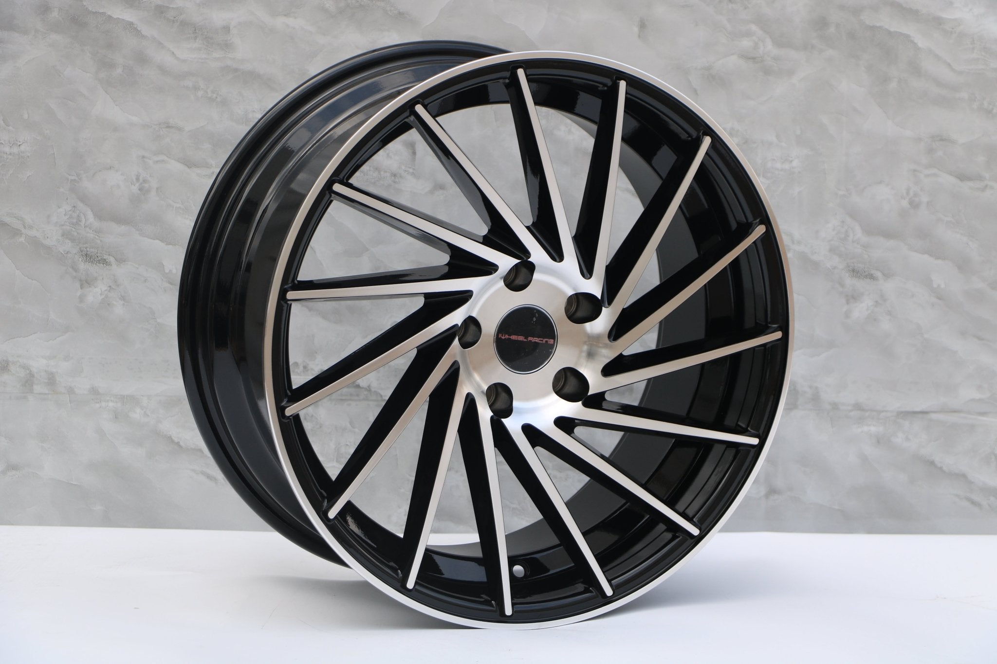 W020 Black Machined Face 18x8.0 ET35 5x114.3 CB73.1 IV-1179