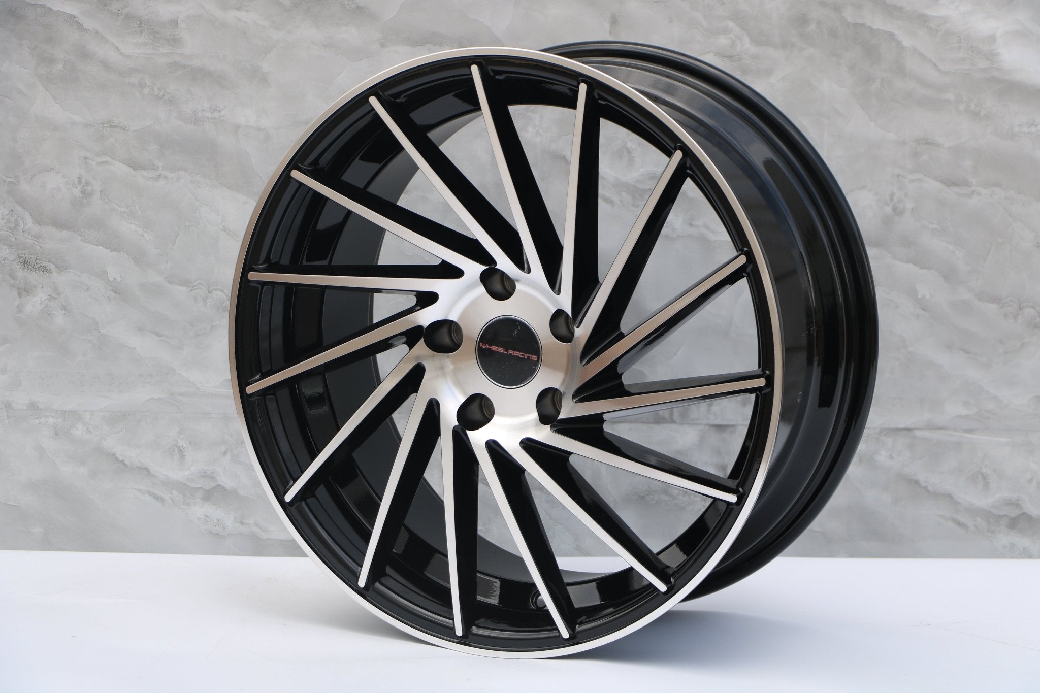 W020 Black Machined Face 18x8.0 ET35 5x114.3 CB73.1 IV-1179