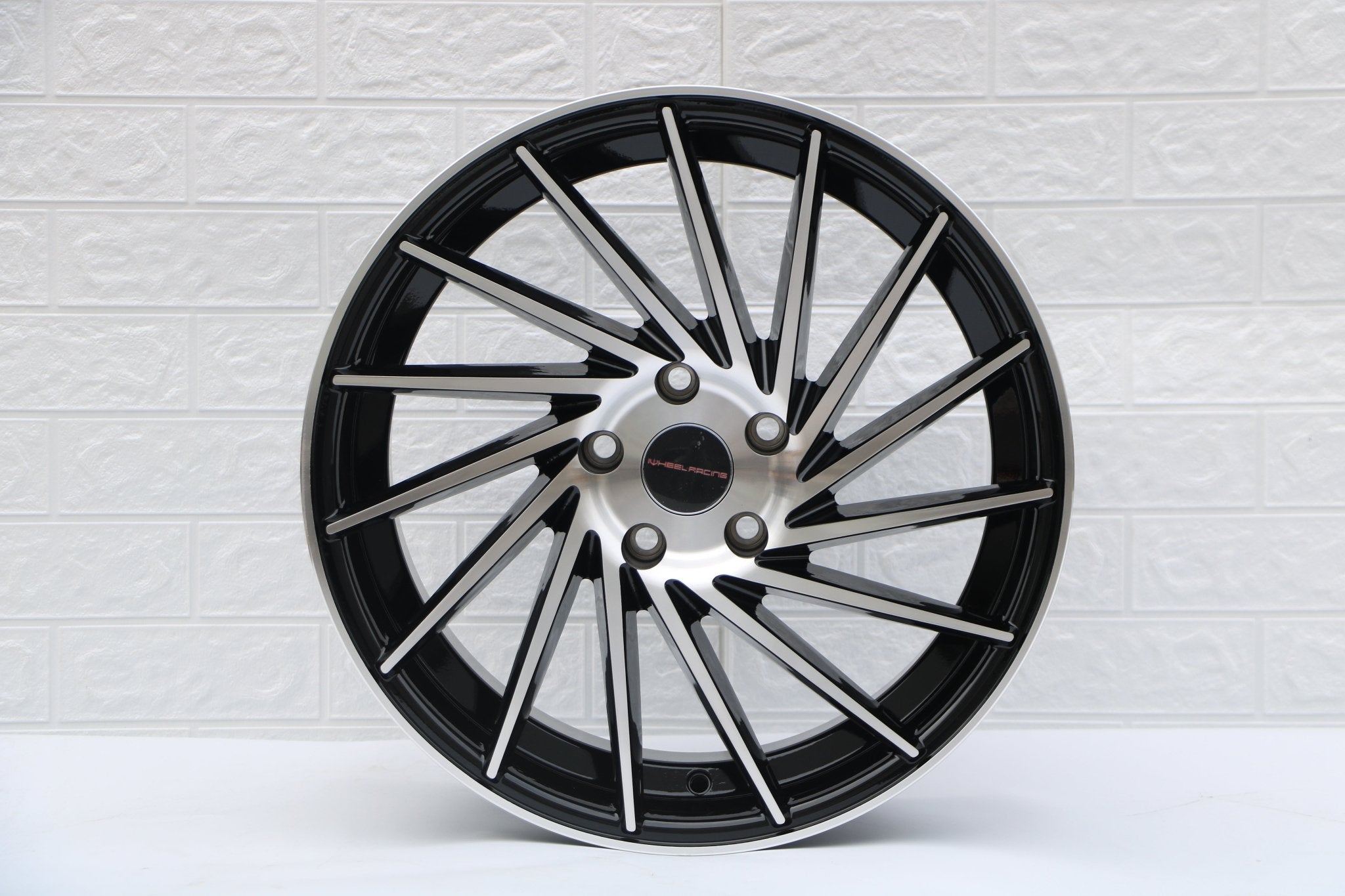 W020 Black Machined Face 18x8.0 ET35 5x114.3 CB73.1 IV-1179