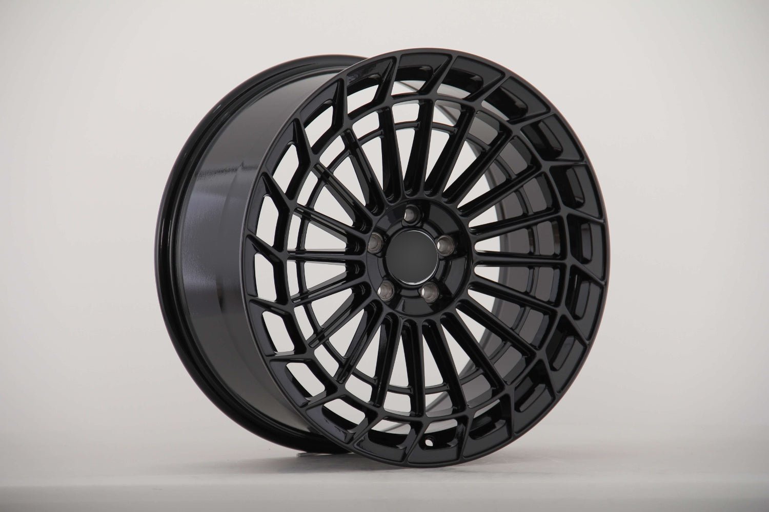 W040 1978 Gloss Black 19x9.0 ET45 5x112 CB66.6