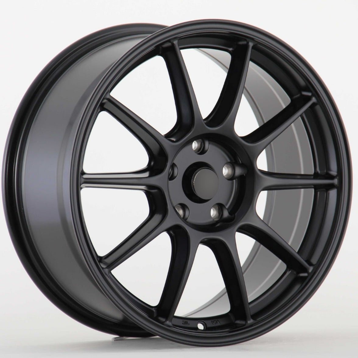 W052 MN105X Satin Black 18x8.0 ET38 5x114.3 CB73.1