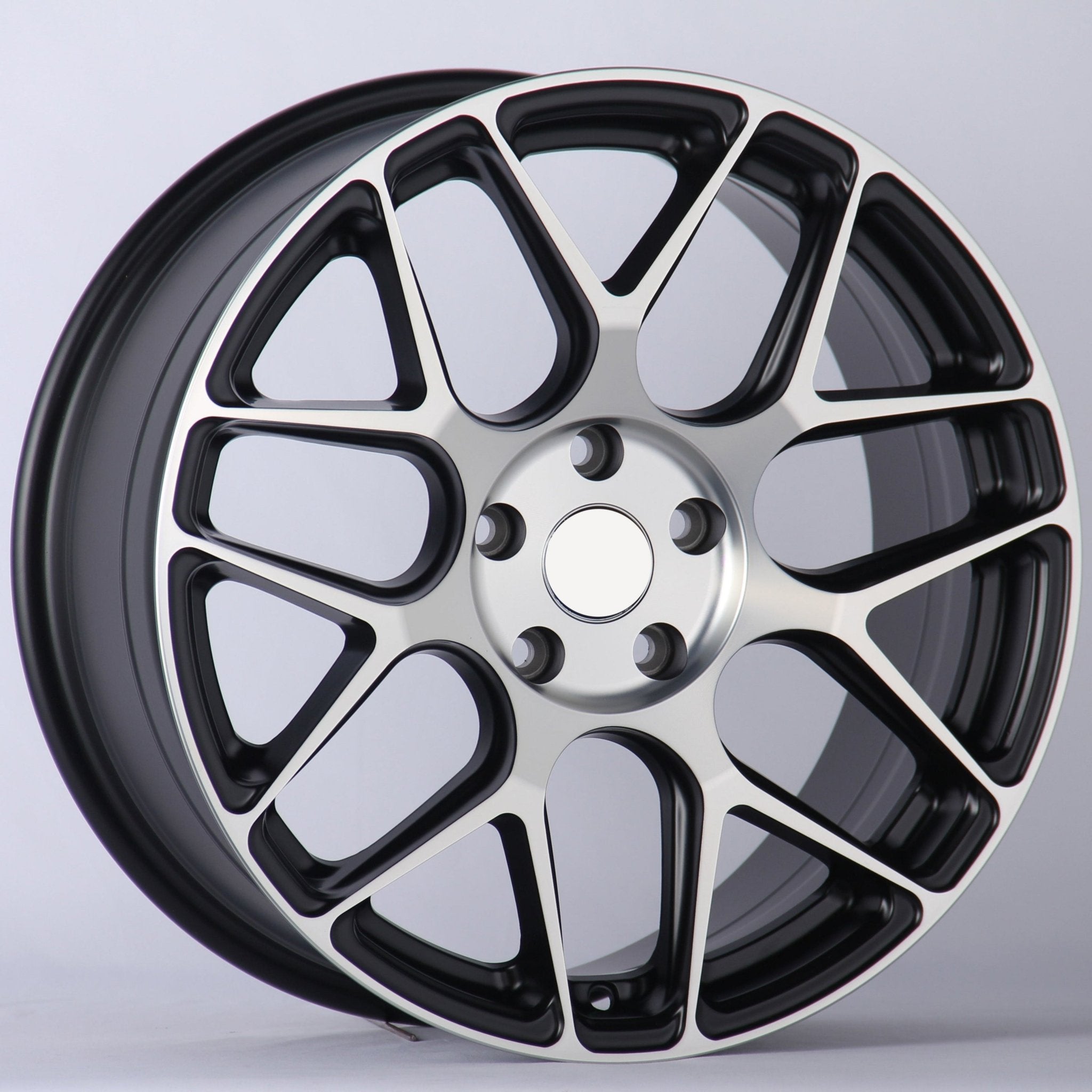 W056 330 Matte Black Machine Face 18x8.0 ET42 5x114.3 CB73.1