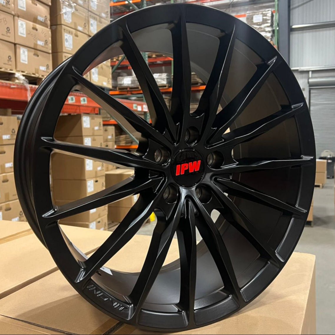 W090 XH219 Satin Black 19x8.5 ET35 5x114.3 CB73.1