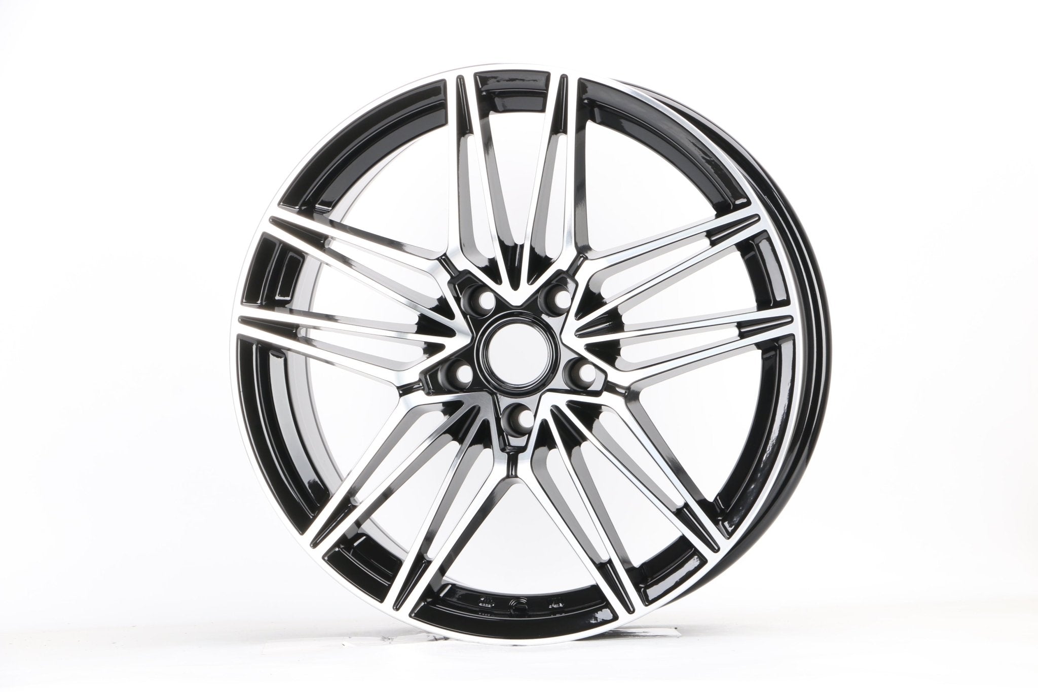 W1024 1849 Black Machined Face 18x7.5 ET35 CB73.1 5x112/114.3