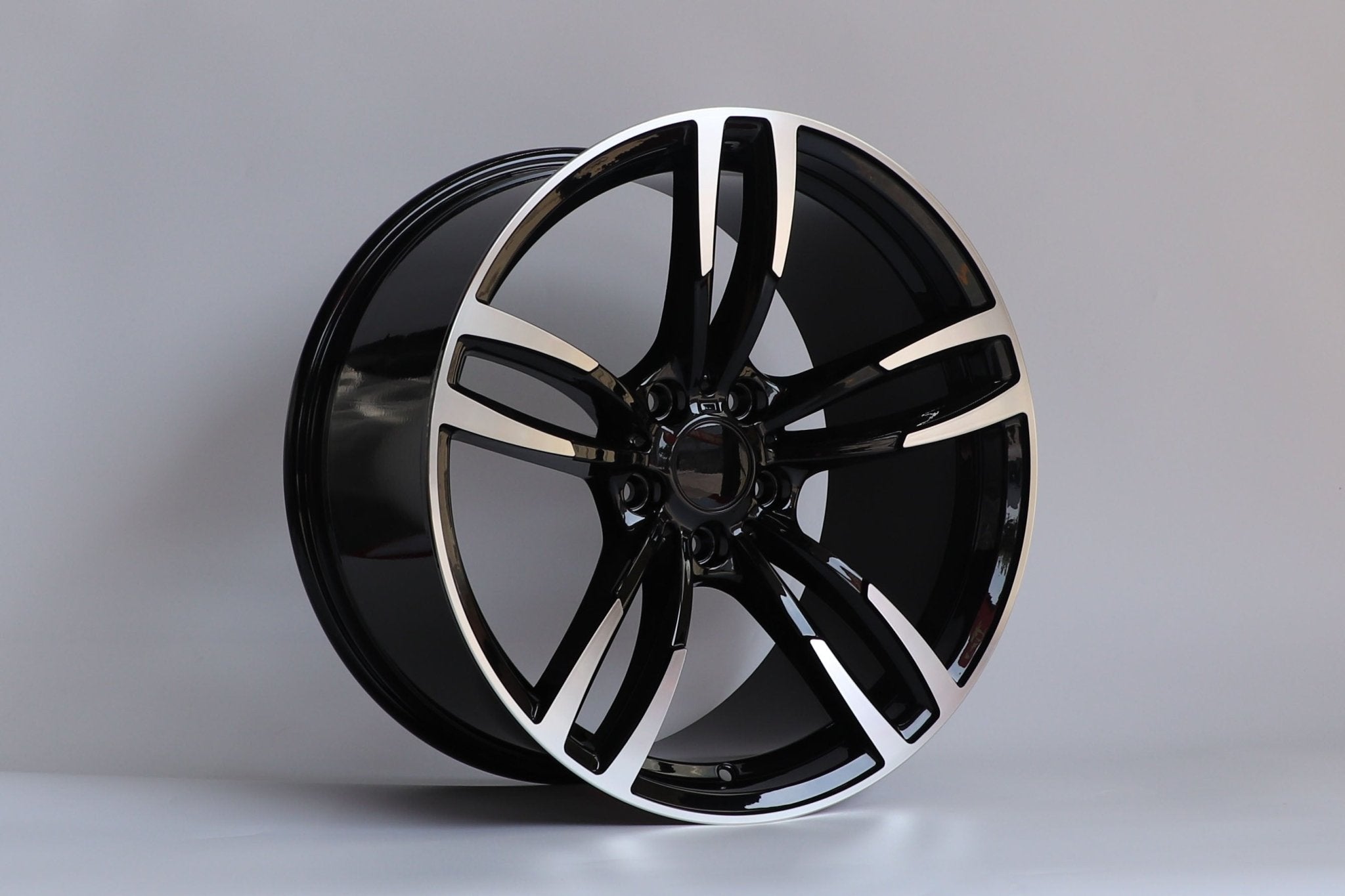 W1121 Black Machined Face 19x8.5 ET35 5x120 CB72.56  C956-B