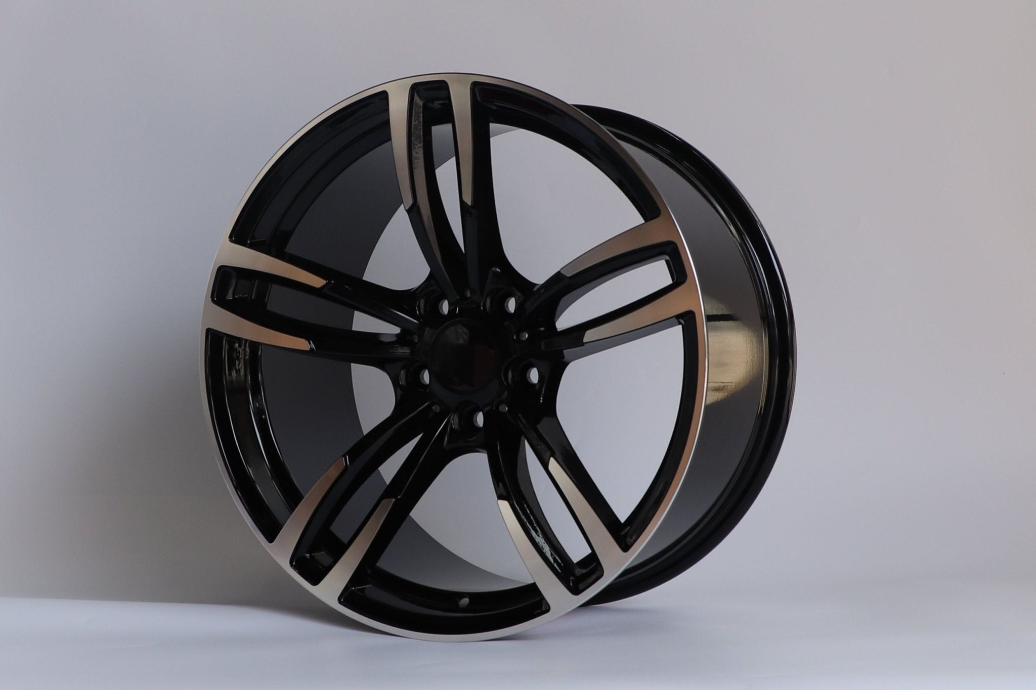 W1121 Black Machined Face 18*8.0 ET35 5*120 CB72.5  C956-B