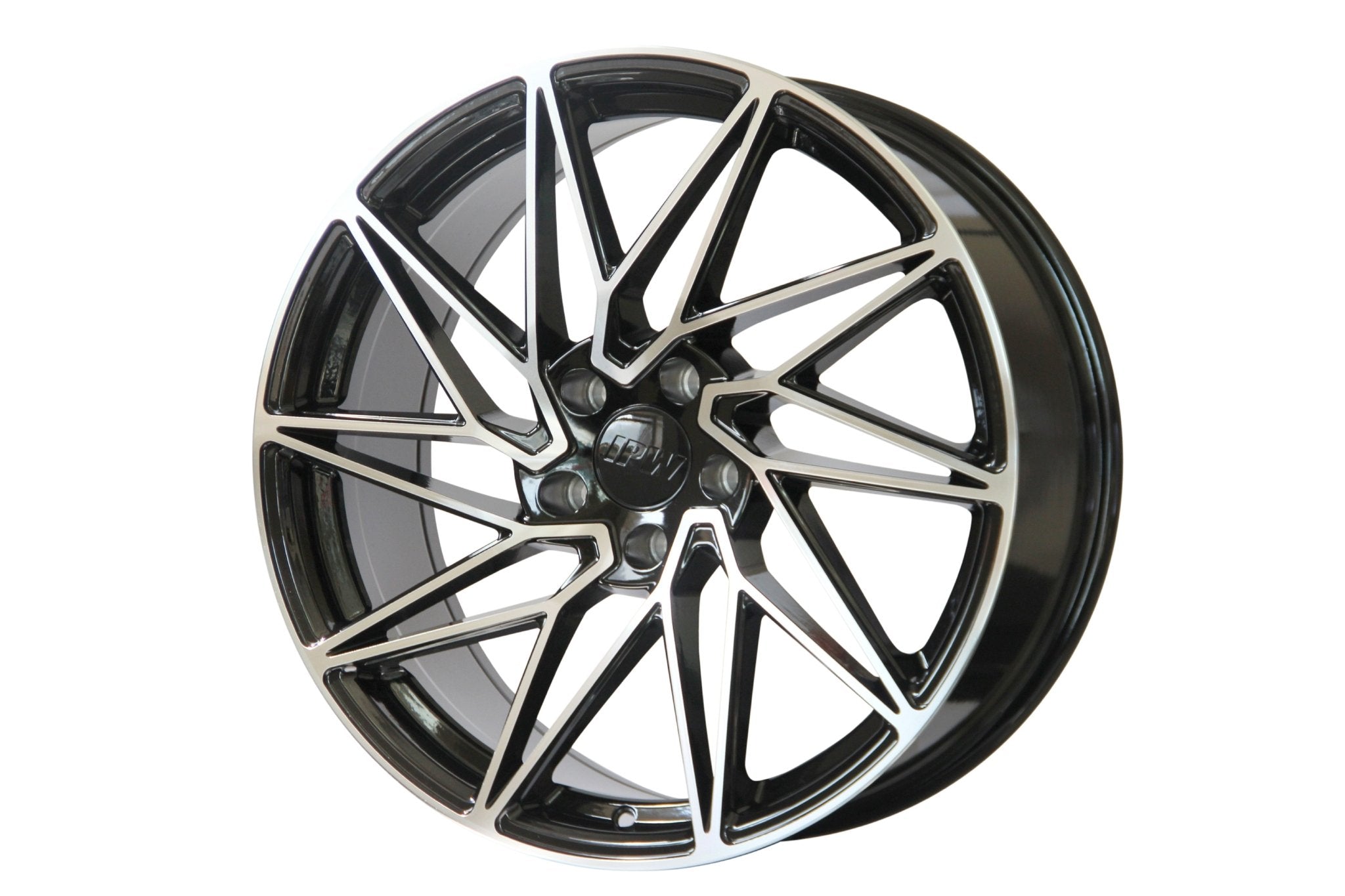 W1300 XH284 Black Machined Face 19x9.5 Et35 5x114.3 CB73.1