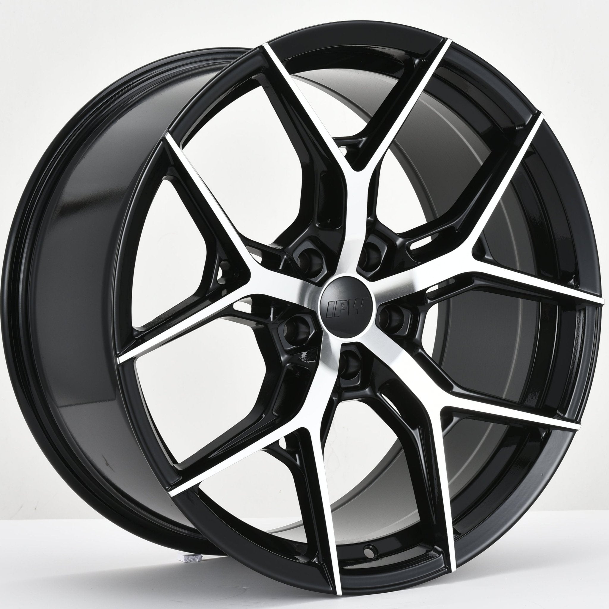 W1500 1696 Black Machined Face  20x10.0 Et35 5x114.3 CB73.1