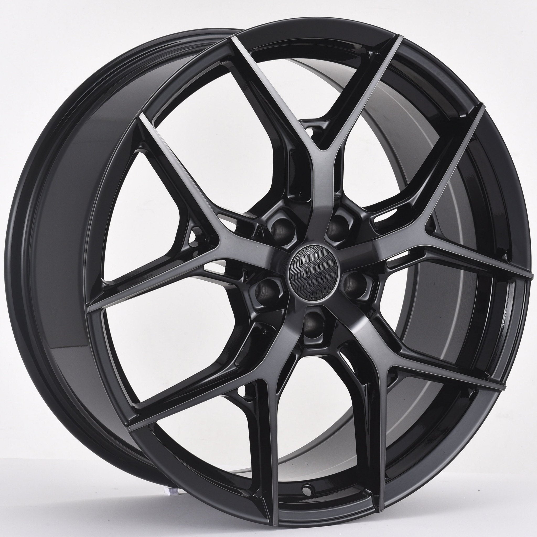 W1500 1696 Gloss Black  22x9.5 ET35 5x112/114.3 CB73.1