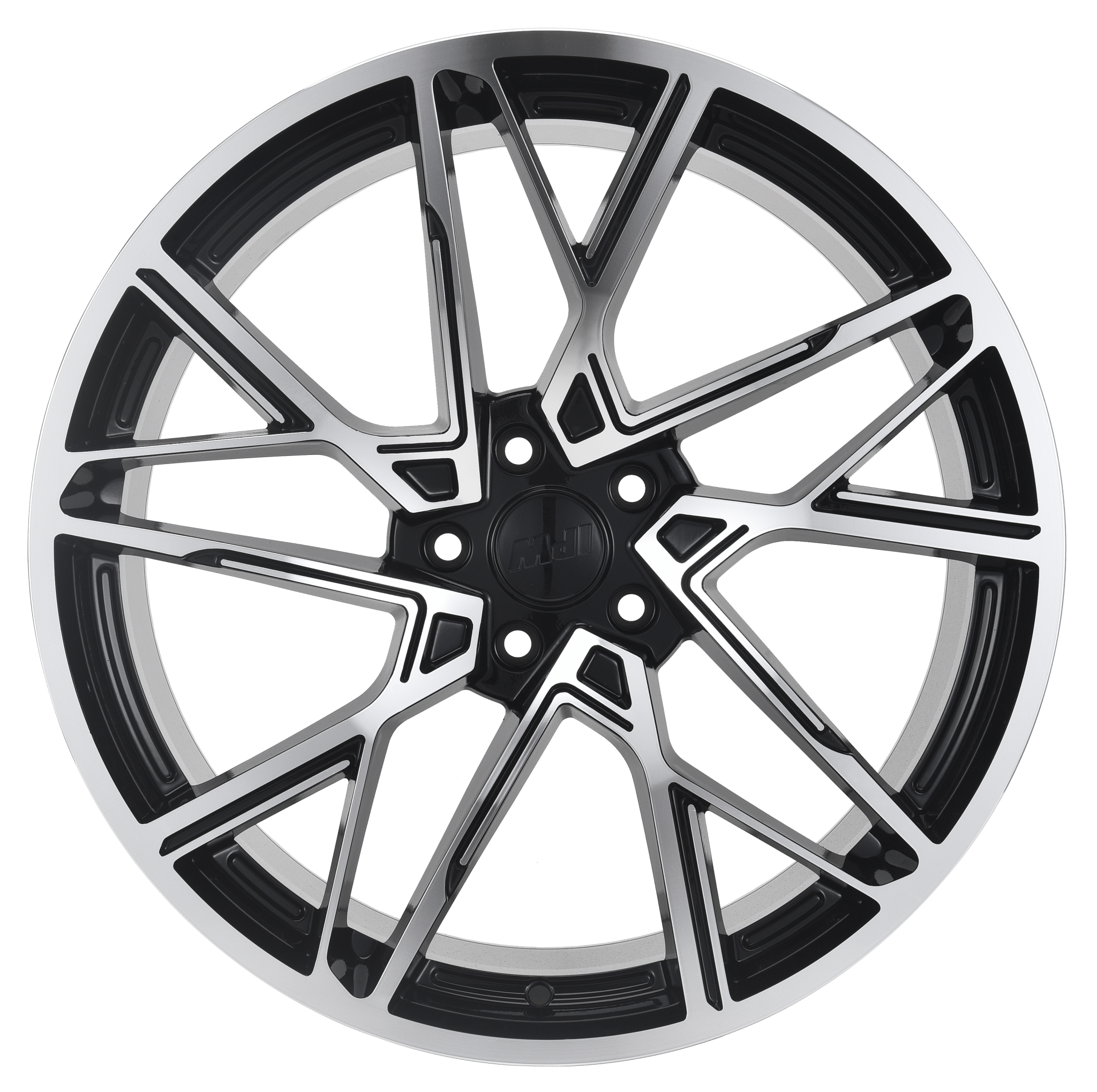 W1507 1463 Black Machined Face 20x10 Et40 5x114.3 CB73.1