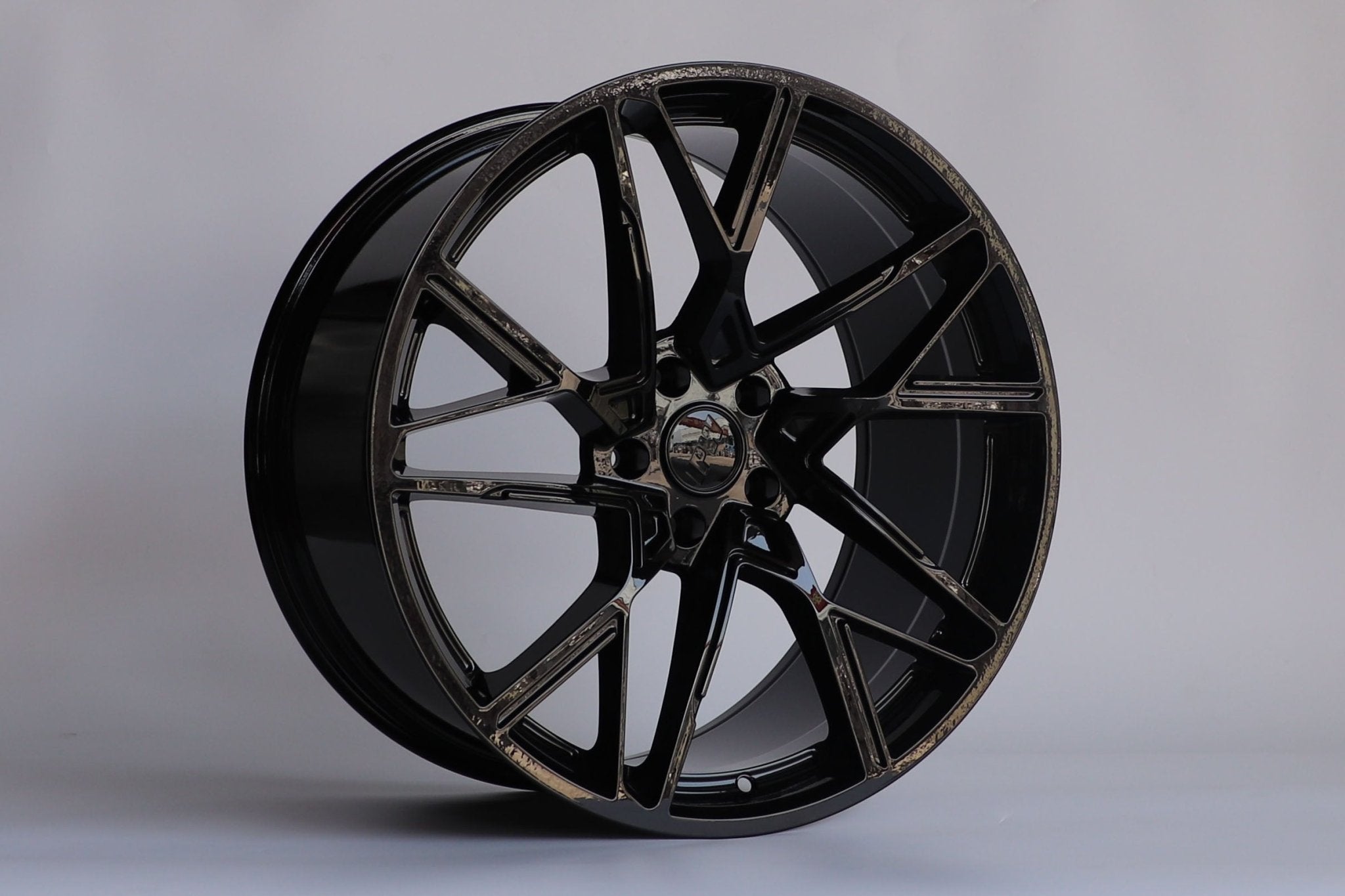 W1507 1463 Gloss Black 20x10 ET40 5x114.3 CB73.1