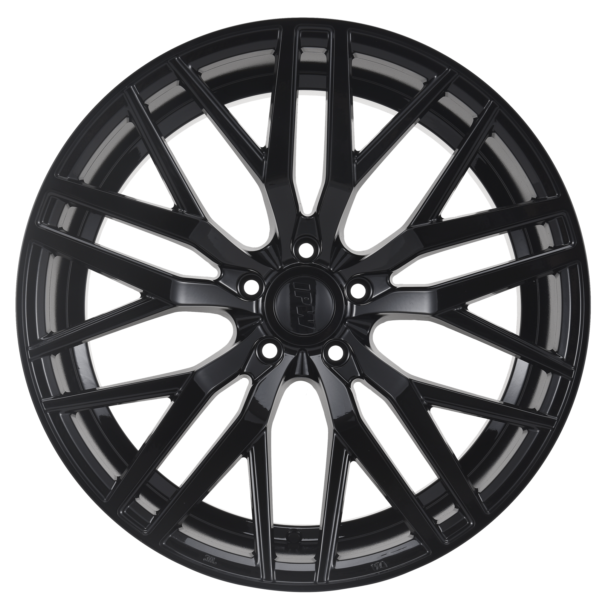 W1508 1735 Gloss Black 20x10 ET35 5x114.3 CB73.1