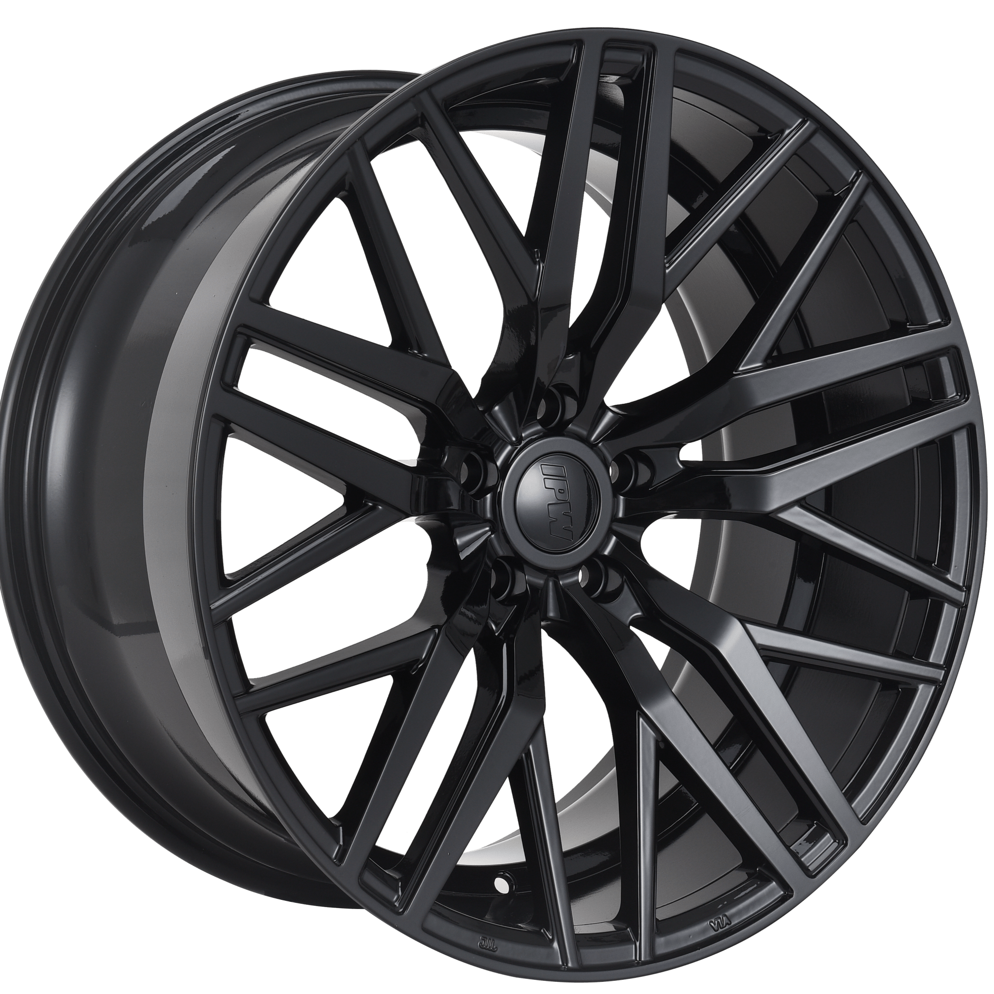 W1508 1735 Gloss Black 20x10 ET35 5x114.3 CB73.1