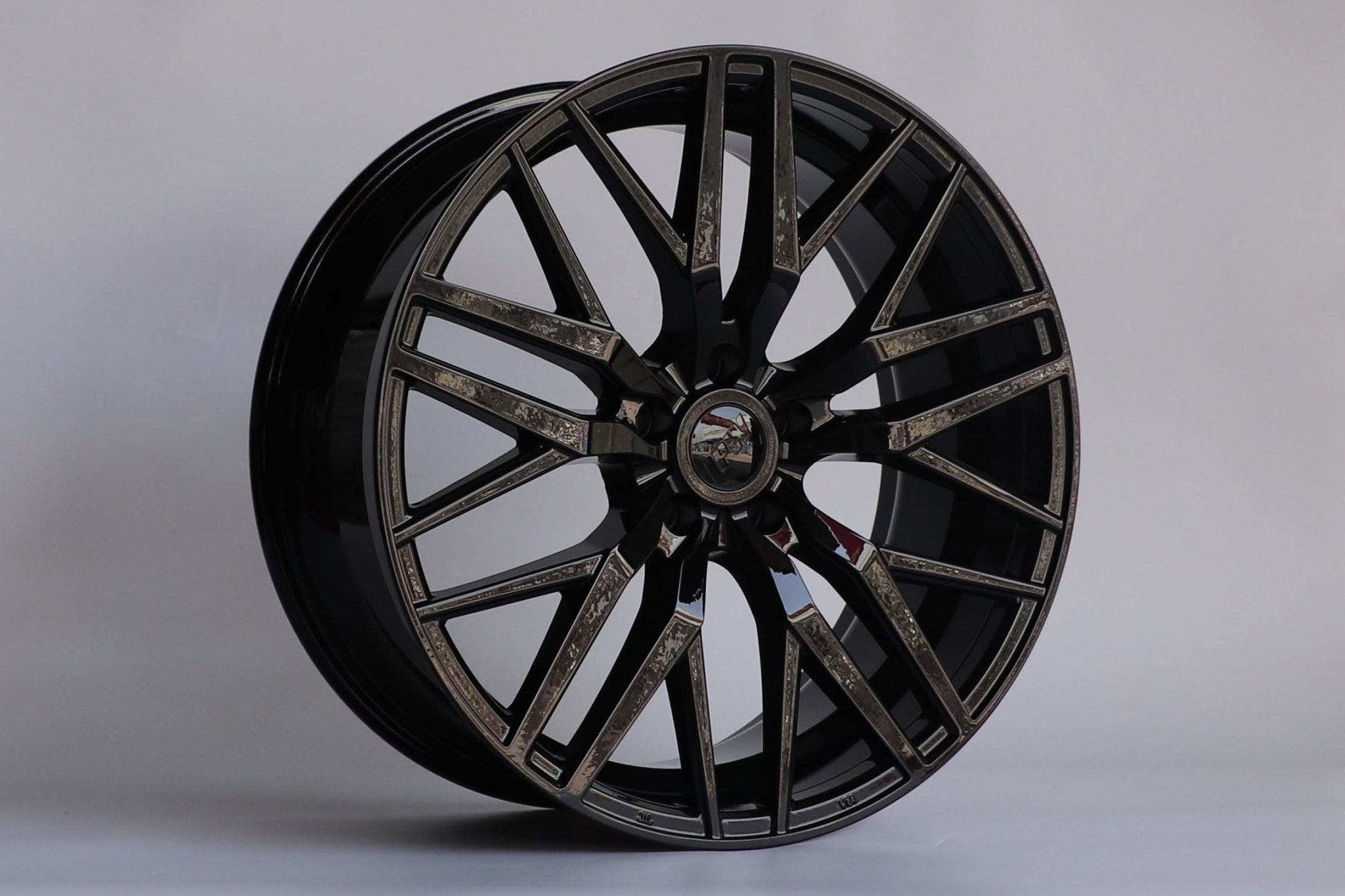 W1508 1735 Black Machined Face 20x10 ET35 5x114.3 CB73.1