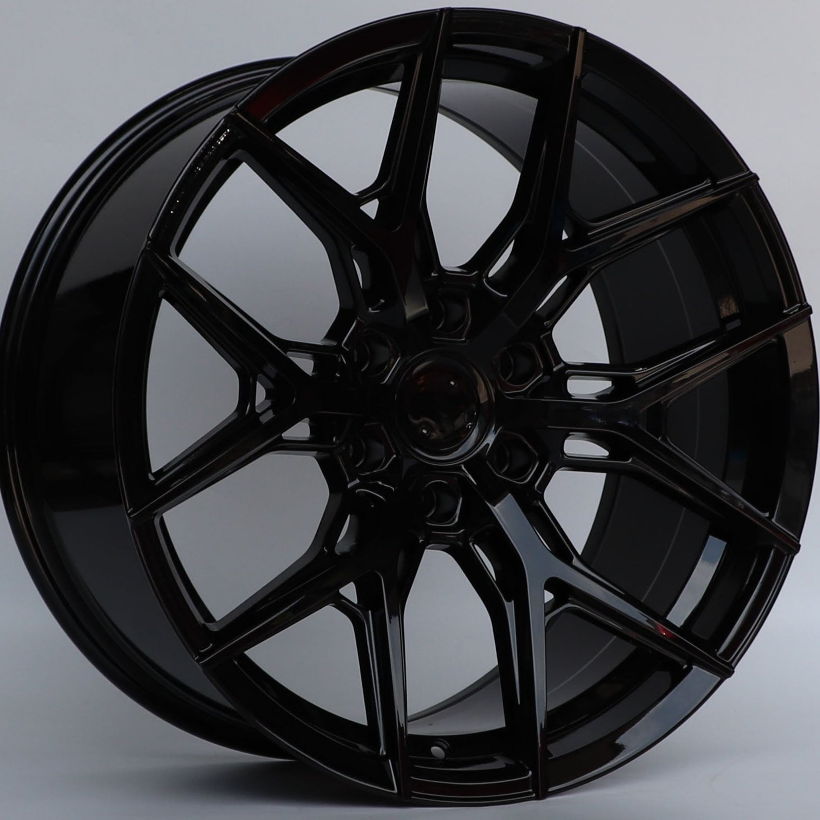 W1509 1673 Gloss Black 20x9.5 ET10 CB106.1 6x139.7  (W207 Size IPW Logo ) C492-B