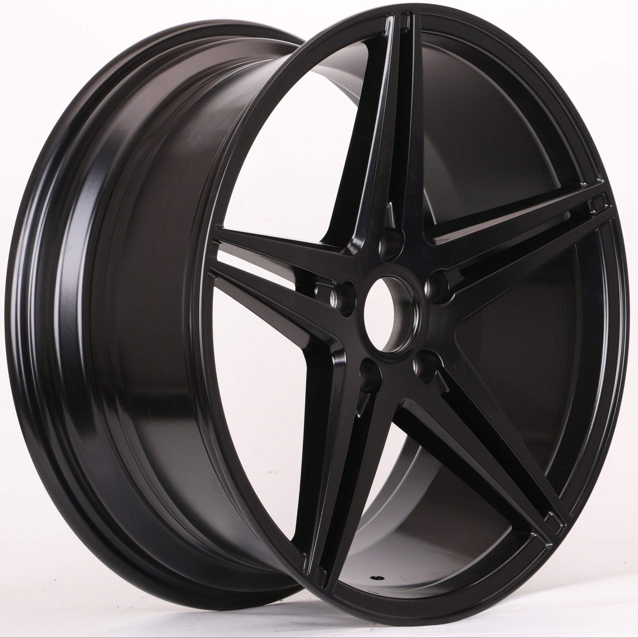 W1548 iV-449 Satin Black 18x8.0 ET35 5x114.3 CB73.1