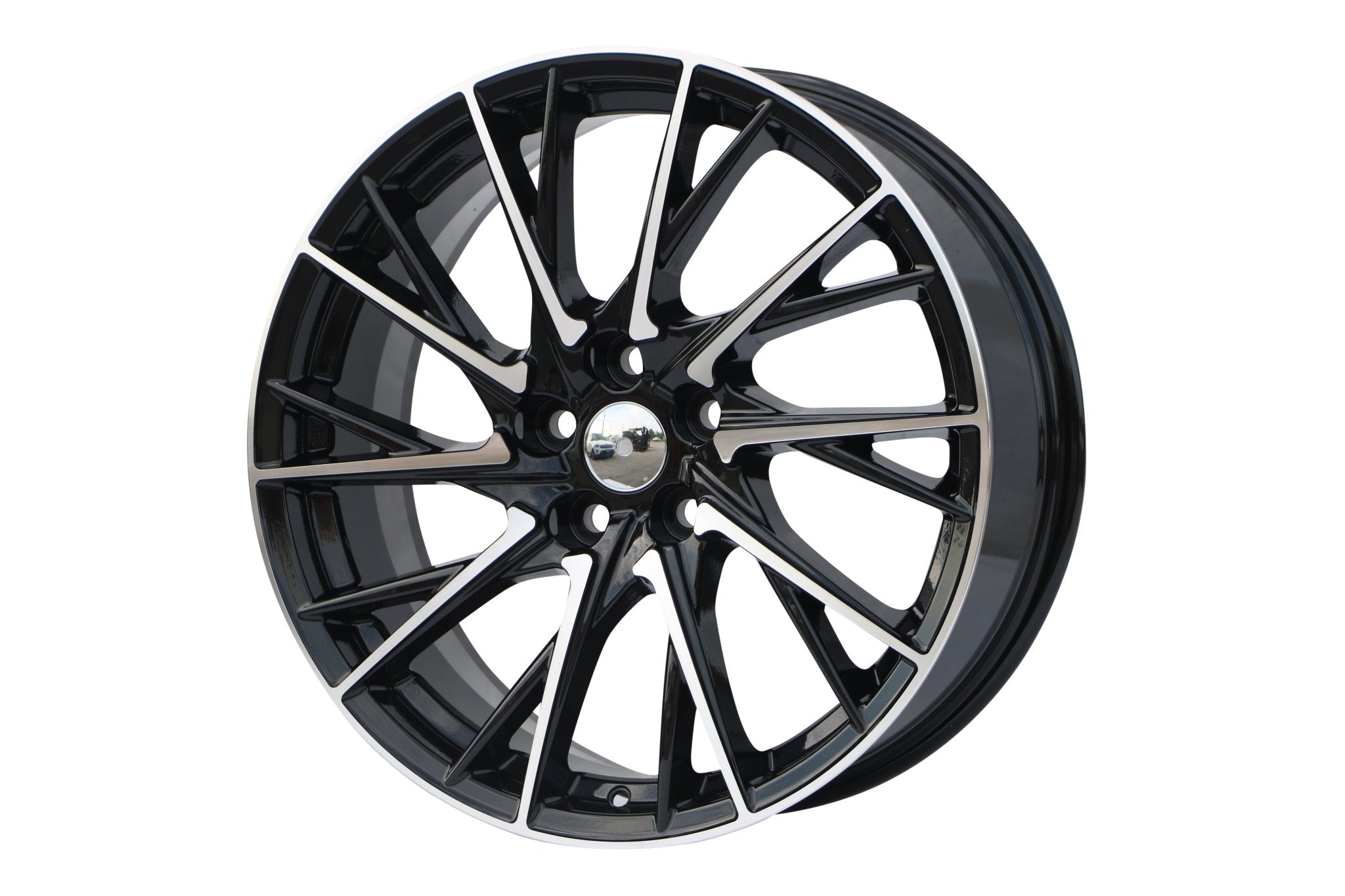W205 Black Machined Face 19x7.5 ET35  5x100 CB73.1
